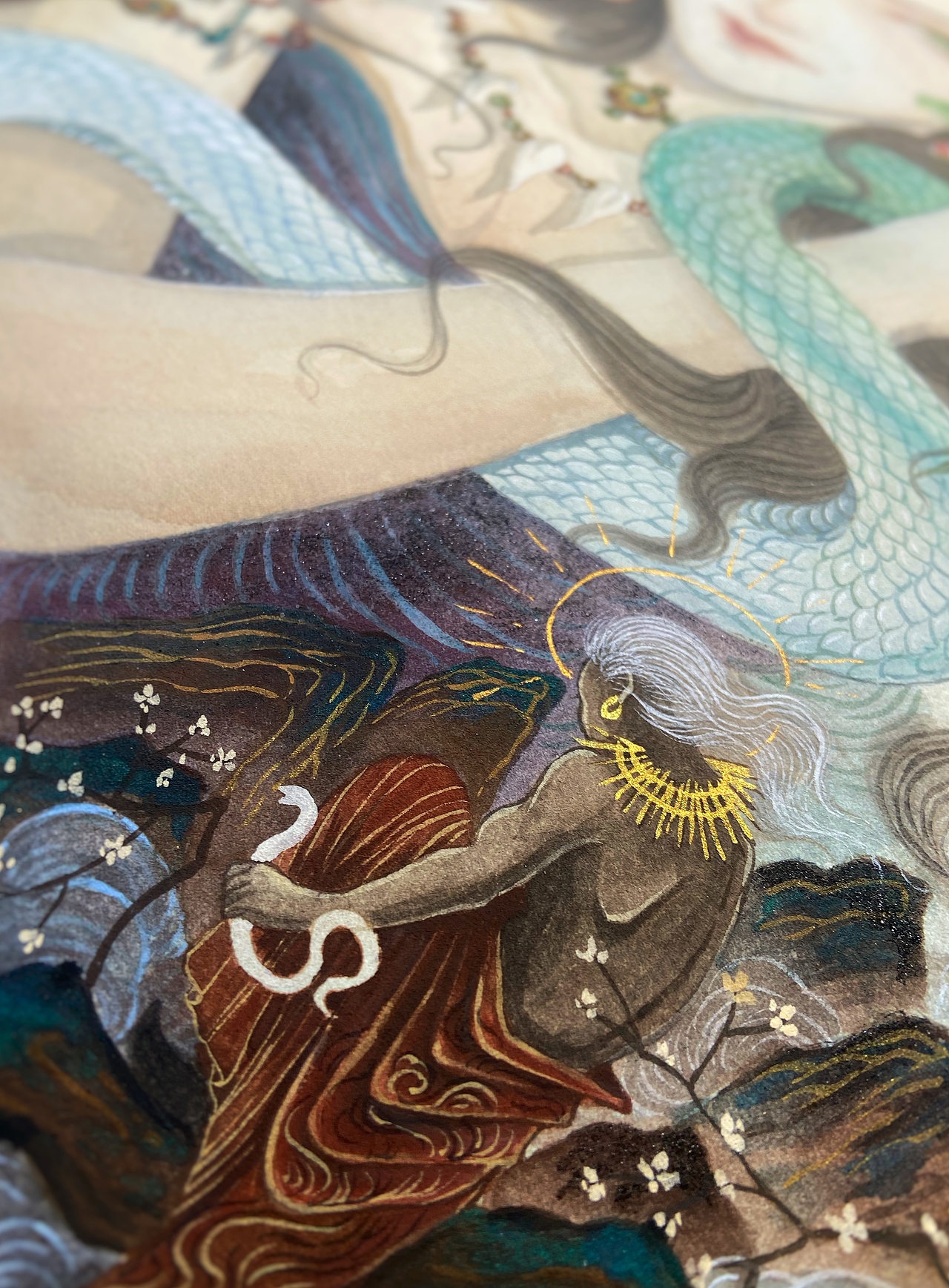 雨师妾手绘插画