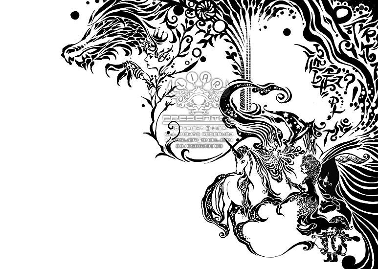 《秘密花园》（图ZNjE0NDk3Mg==） - 儿童插画 - 站酷设计师liarsliar原创素材 - 站酷ZCOOL