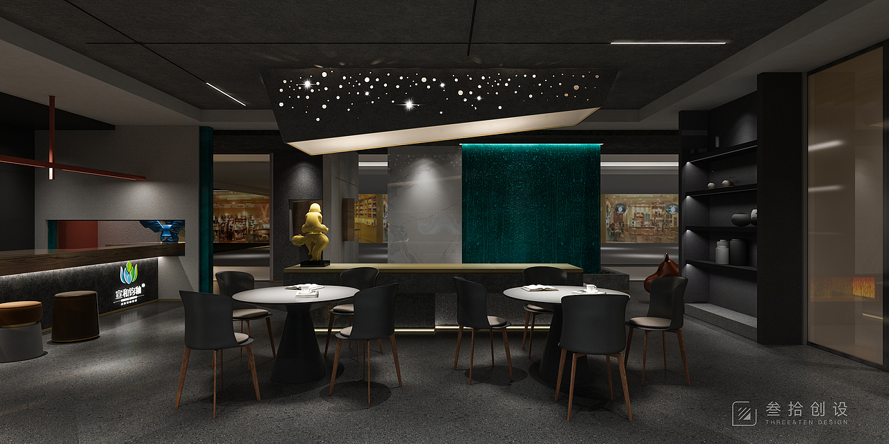 叁拾创设-长沙宣和均釉无机智能涂料展厅（图ZMTcxODk3MDA4） - 家装设计 - 站酷设计师湖南叁拾创设原创素材 - 站酷ZCOOL