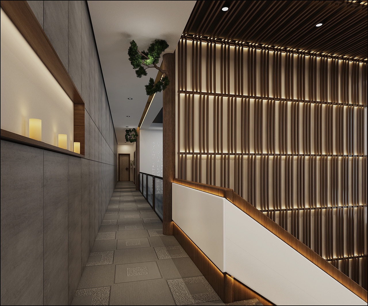 《龙柿制茶茶楼设计》成都茶楼设计公司（图ZMjg1NTM2NTI0） - 商业空间设计 - 站酷设计师六器设计原创素材 - 站酷ZCOOL