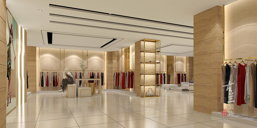 【乐山BEVERLY服装店】-成都专业服装店设计公司