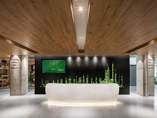 整层独立建筑设计办公室装修设计