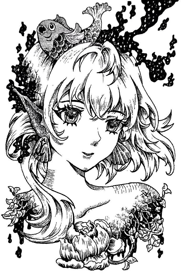 2023年针管笔插画手绘展示《万物生长》（图ZMzM5Nzc1ODEy） - 艺术插画 - 站酷设计师太阳能饼干原创素材 - 站酷ZCOOL