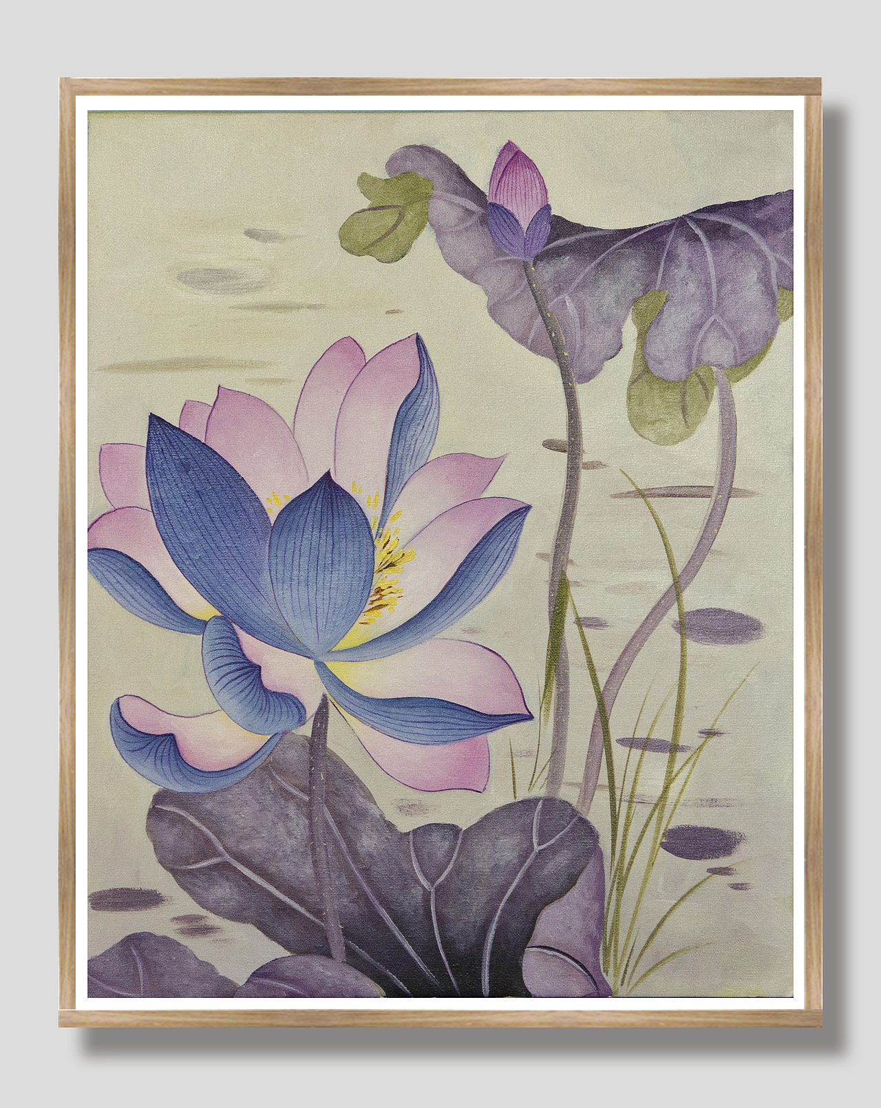 装饰画荷花系列