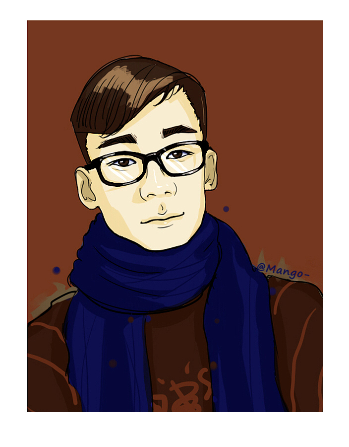 早些时候画的头像（图ZMTU1MTE0Mzk2） - 商业插画 - 站酷设计师Mango1219原创素材 - 站酷ZCOOL