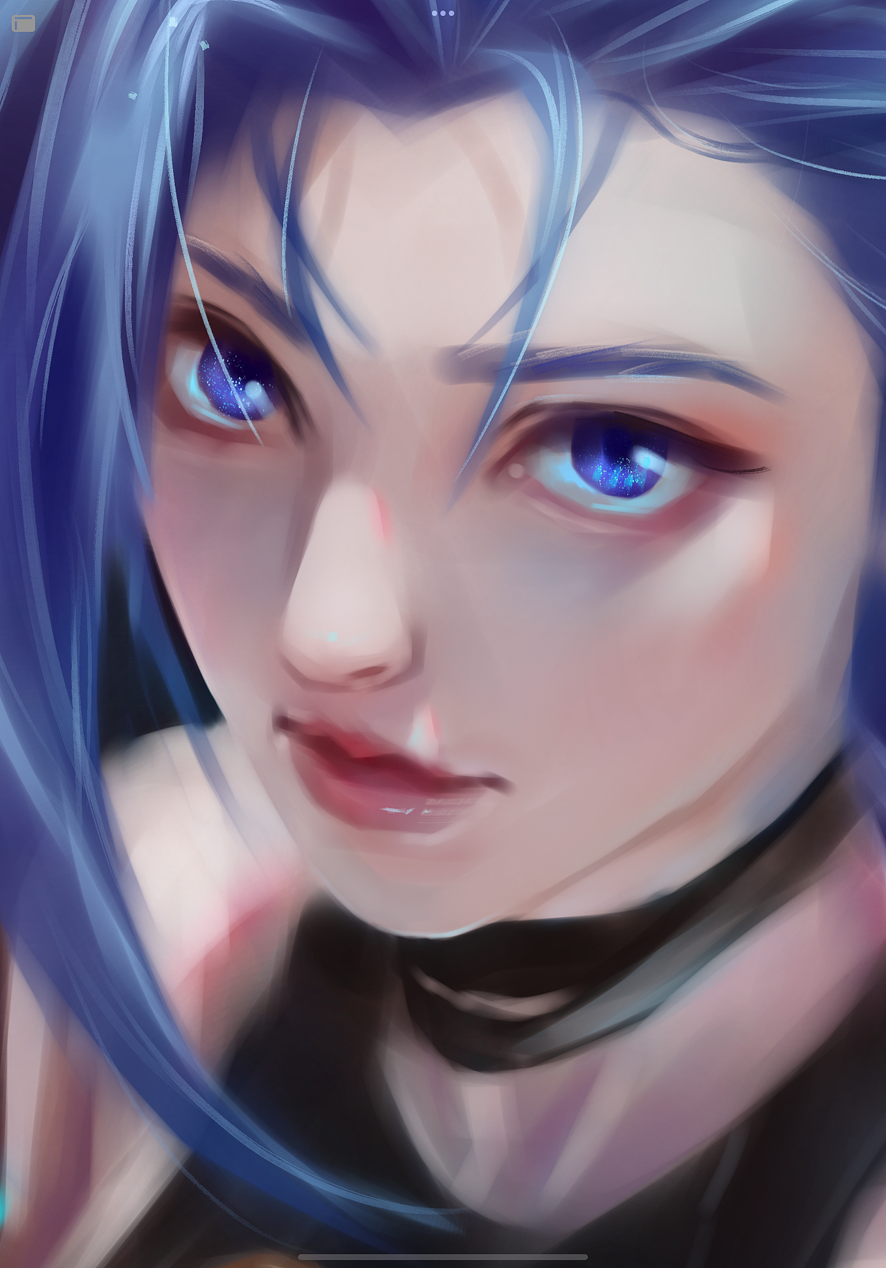 八小时肝的金克丝(应该属于临摹游戏?)