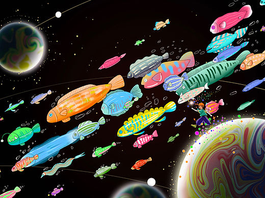 一日一梦-流星鱼