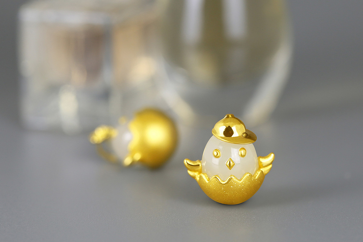 初生萌蛋 珠宝拍摄 珠宝修图 后期制作灯箱片