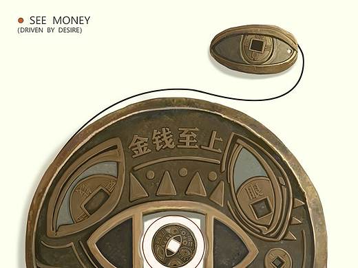 金钱系列   “见钱眼开”“嗜钱如命”