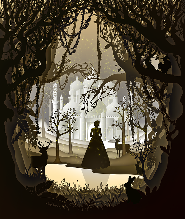 手绘的纸雕|插画|创作习作|皖玉_原创作品-站酷zcool