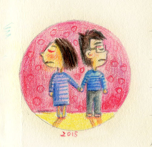 两个人之间最好的感觉就是，表面相互嫌弃，心中不离不弃。