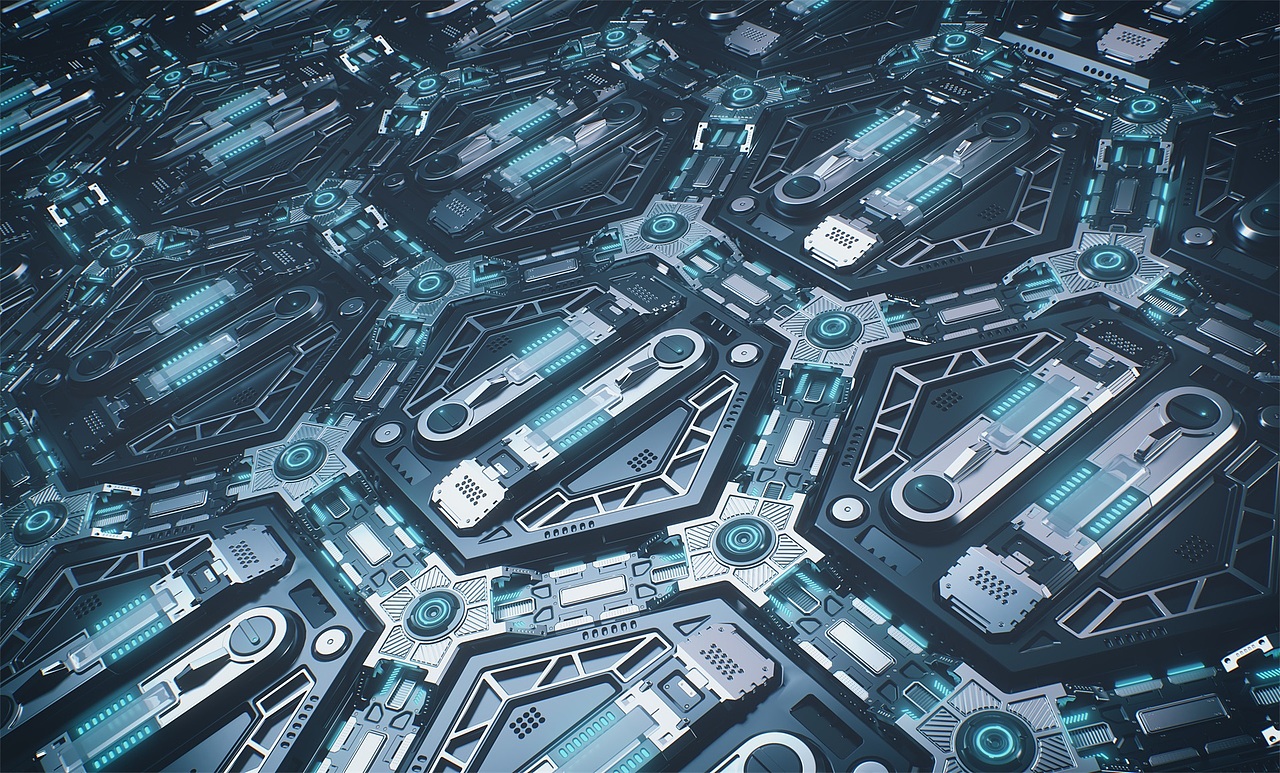 一些科技感机械设计练习