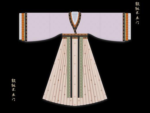 晉制三重衣（個人主頁-ZNTY2NDY3OTY=） - 傳統(tǒng)/民族服飾 - 站酷設(shè)計(jì)師貔貅不出門原創(chuàng)素材 - 站酷ZCOOL