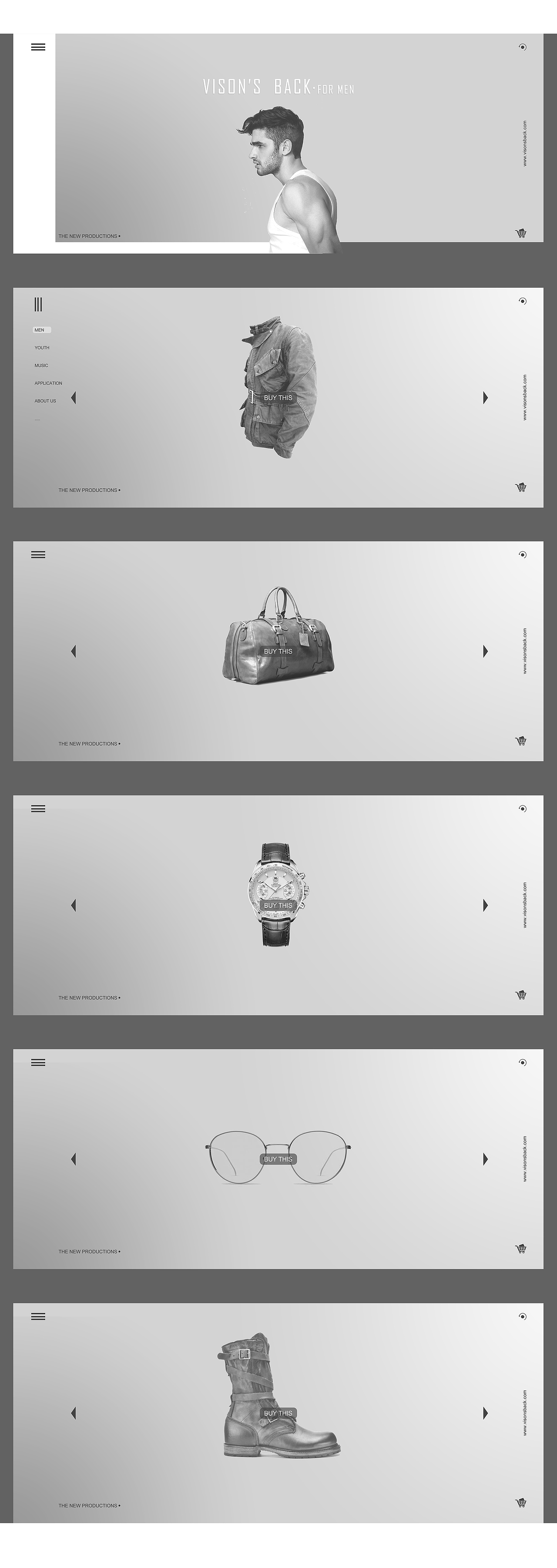 Vsion's Back - Website Design（图ZOTYwMjg5MzI=） - 电商 - 站酷设计师zaenaa原创素材 - 站酷ZCOOL