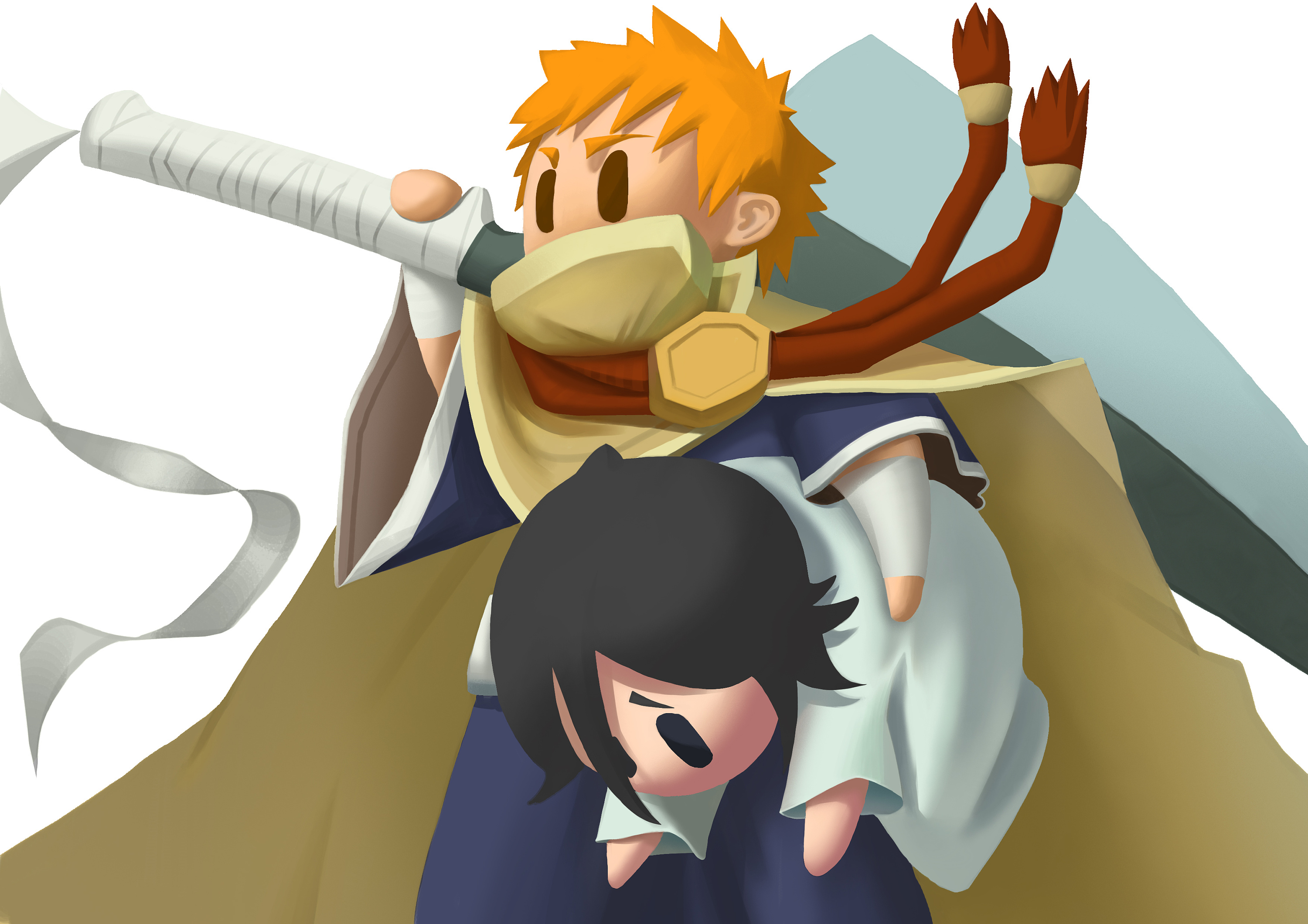 c_bing:bleach1|插画|创作习作|c_bing - 原创作品 - 站酷 (zcool)