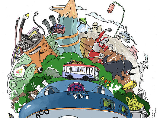 一些涂鴉（個(gè)人主頁-ZMTY1MjU2MDA=） - 新銳潮流插畫 - 站酷設(shè)計(jì)師沁雷看看原創(chuàng)素材 - 站酷ZCOOL