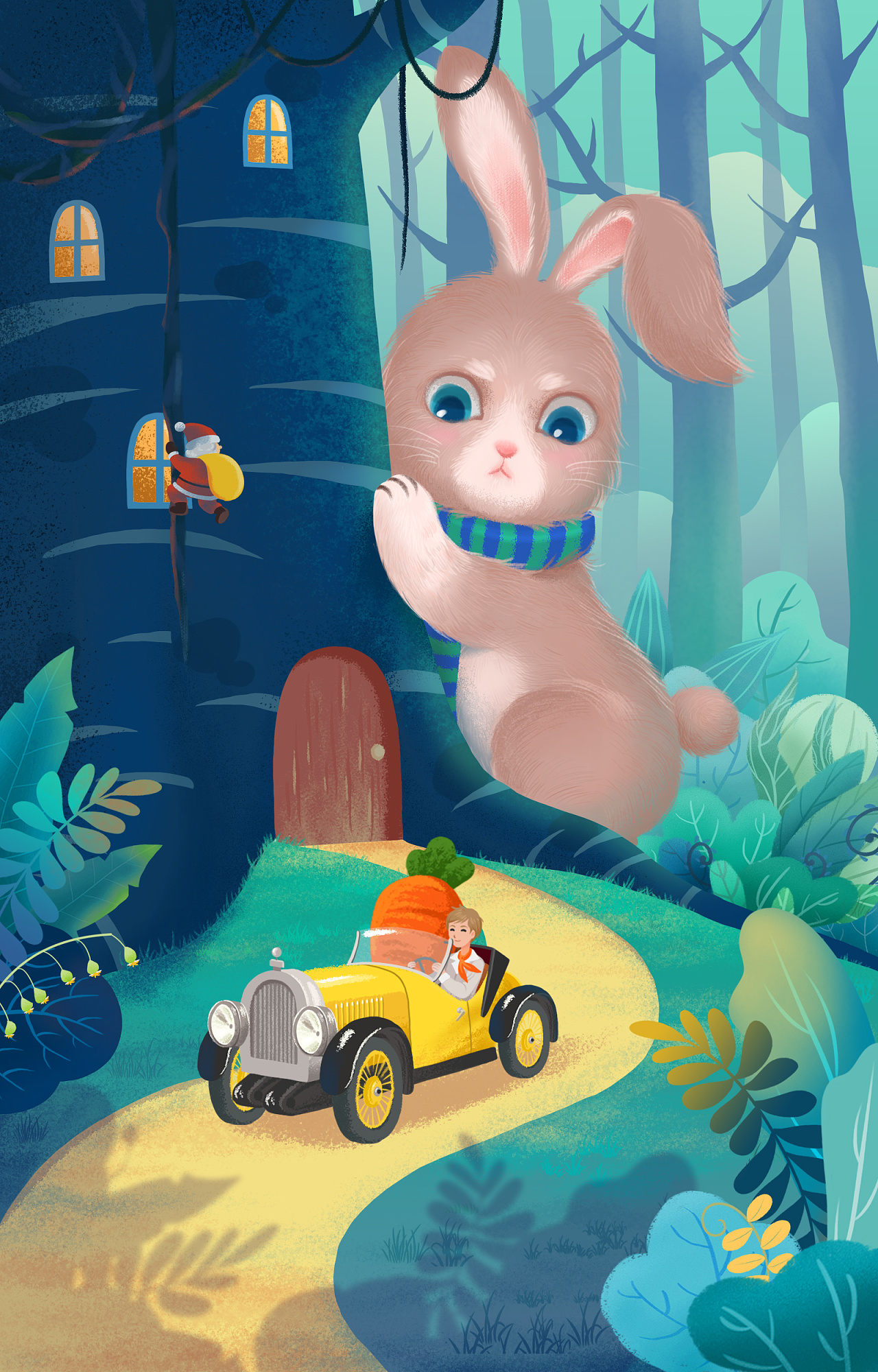 森林奇遇|插画|创作习作|水南嫣 - 原创作品 - 站酷 (zcool)