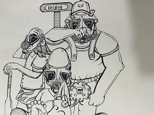 手绘插画