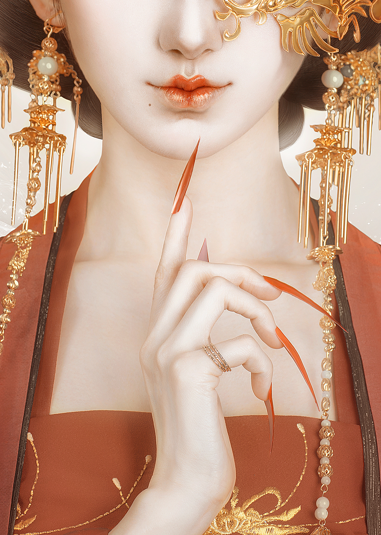 《半面妆》|摄影|人像摄影|散兄_原创作品-站酷zcool