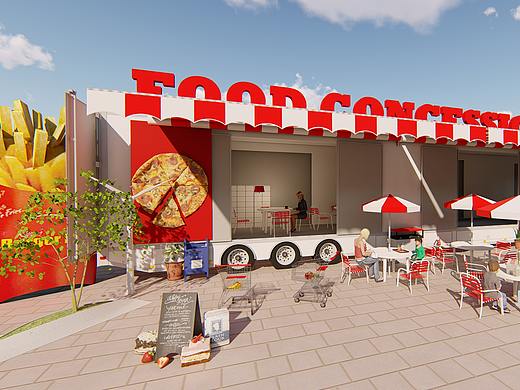 环艺毕业设计作品--北京798街拍基地