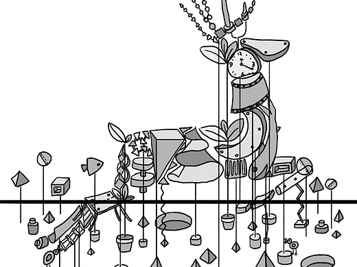 鹿野の機械迷城（个人主页-ZMjM5ODI3ODQ=） - 创作习作 - 站酷设计师鹿頔原创素材 - 站酷ZCOOL