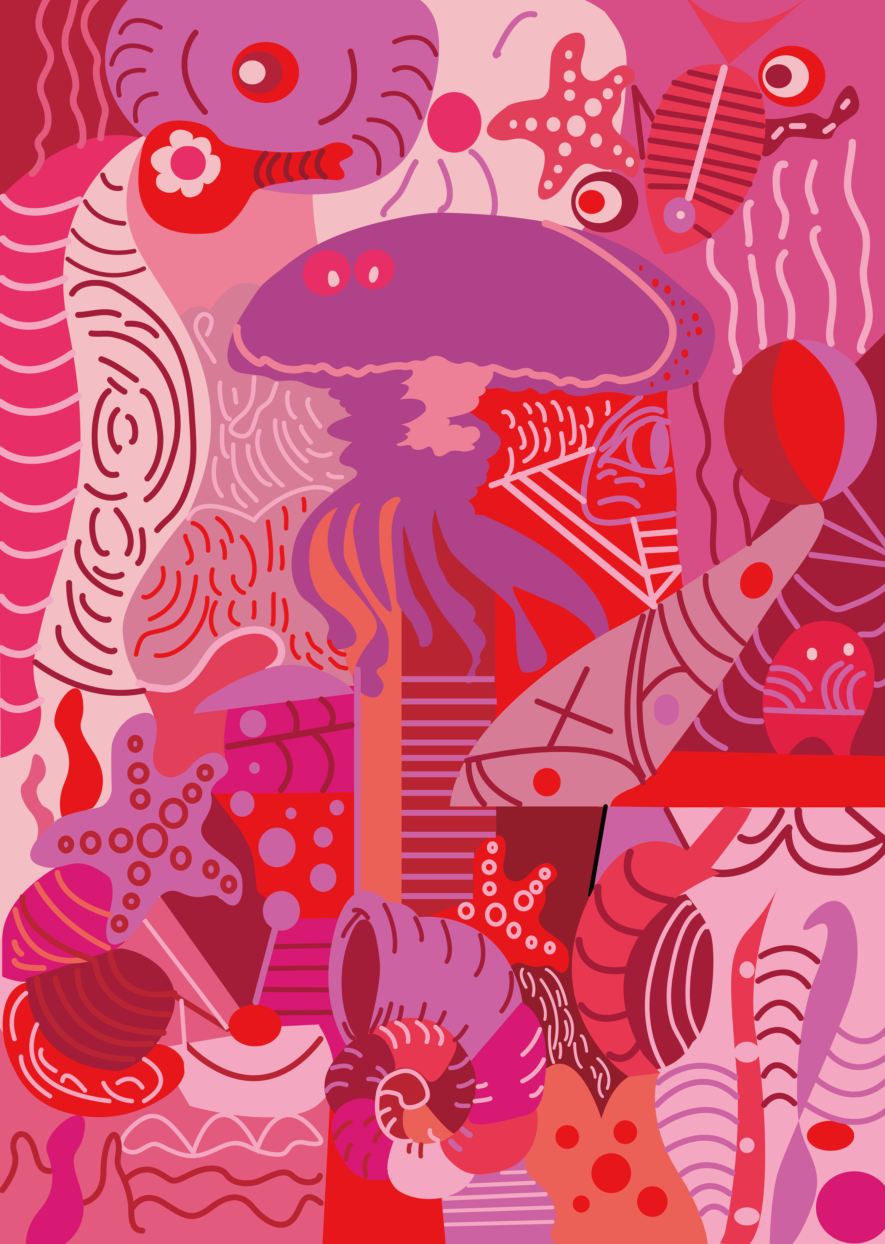 第七届全国海洋文化创意大赛获奖作品(ai组)