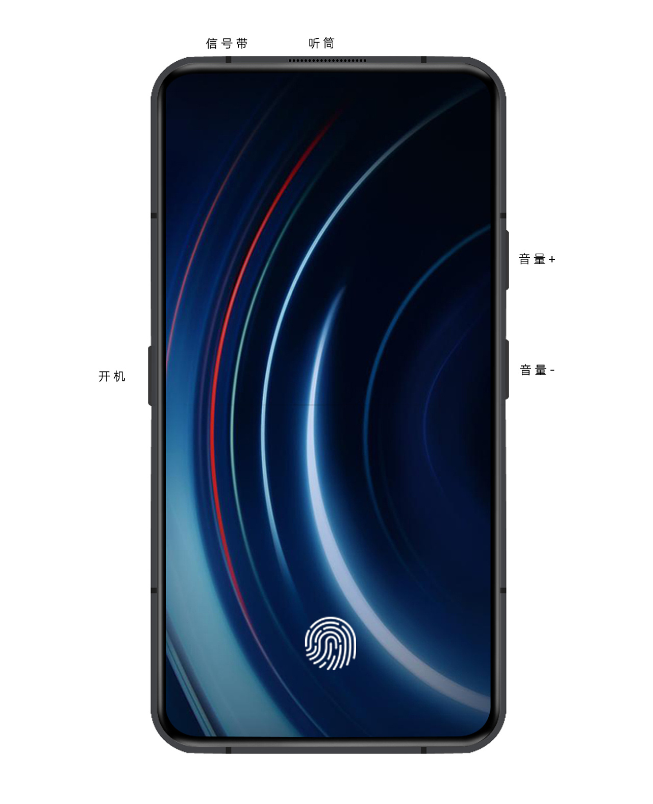 iqoo真全面屏概念机