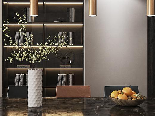 现代轻奢家装设计效果表现