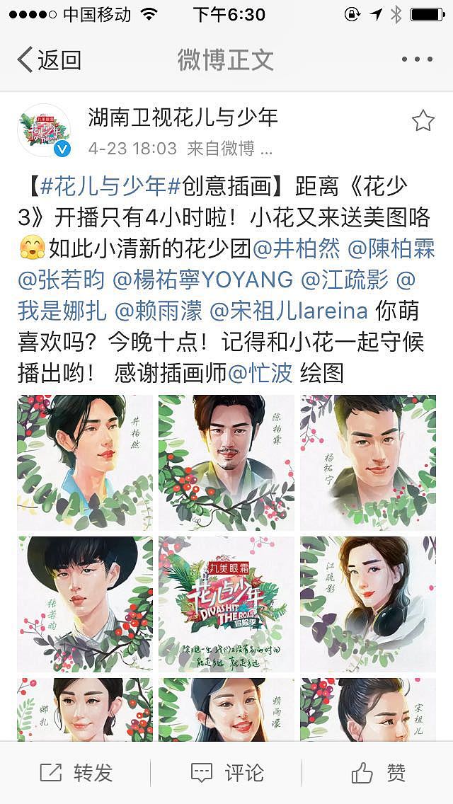 花儿与少年插画海报（图ZNzc1NDU1MDQ=） - 商业插画 - 站酷设计师忙波原创素材 - 站酷ZCOOL