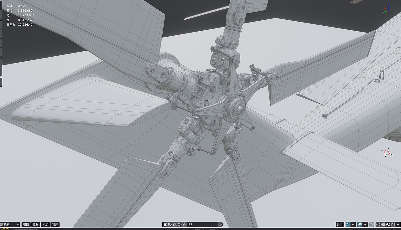 "MI-26直升机" 3D高细节模型 附带插画和制做过程（图ZMjg2NzM3ODc2） - 动画/影视 - 站酷设计师小梦魇33原创素材 - 站酷ZCOOL