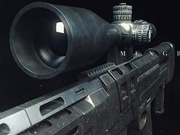 AS50狙擊步槍建模