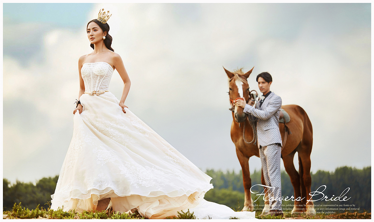 梦-幻-影-城——法-式-婚-纱-照