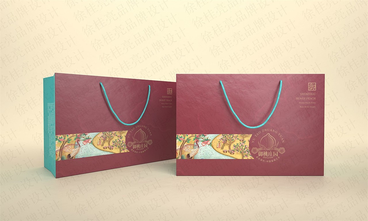 御桃庄园深州蜜桃（图ZMjAyMzYyMDg4） - 品牌 - 站酷设计师徐桂亮品牌设计原创素材 - 站酷ZCOOL