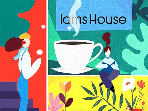 咖啡厅插画（个人主页-ZNDAyOTc4NzI=） - 品牌 - 站酷设计师小曦籽原创素材 - 站酷ZCOOL