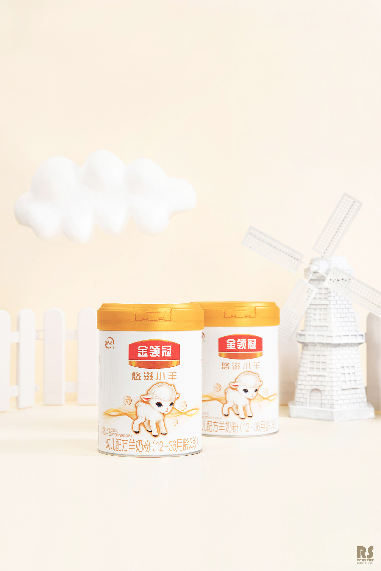 伊利奶粉-悠滋小羊系列-产品拍摄