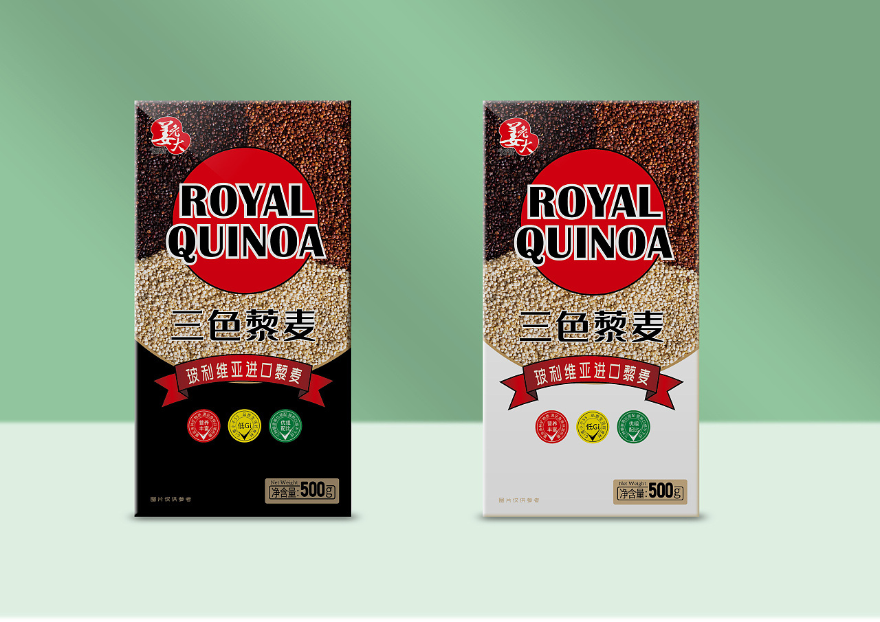 三色藜麦|平面|包装|栢子高品牌设计 - 原创作品 - 站酷 (zcool)