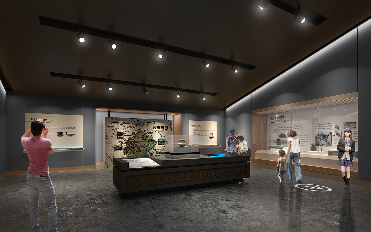 二道井子博物馆（图ZMjU4ODA2MjM2） - 展陈设计 - 站酷设计师易森空间设计原创素材 - 站酷ZCOOL