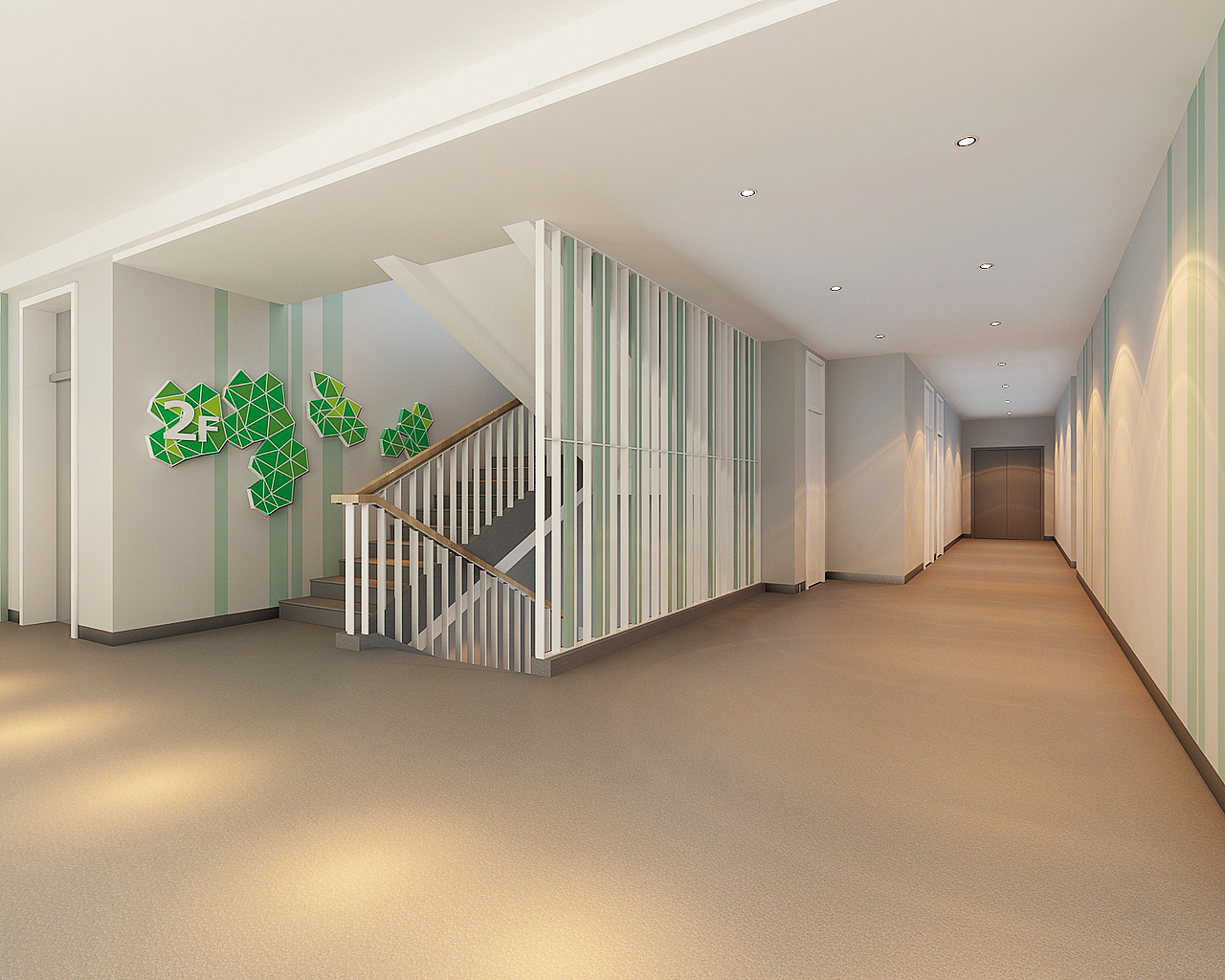 小学导视（图ZNDE3Njg1ODQ=） - 商业空间设计 - 站酷设计师处女座的马原创素材 - 站酷ZCOOL