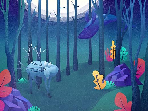 林深见路 海蓝见鲸（个人主页-ZMzU2OTQ0MjA=） - 闪屏/壁纸 - 站酷设计师公子白又白原创素材 - 站酷ZCOOL