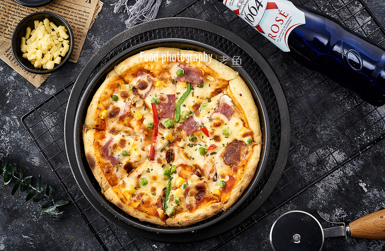 上海美食拍摄之小仙鸡西餐厅品牌升级披萨意面焗饭