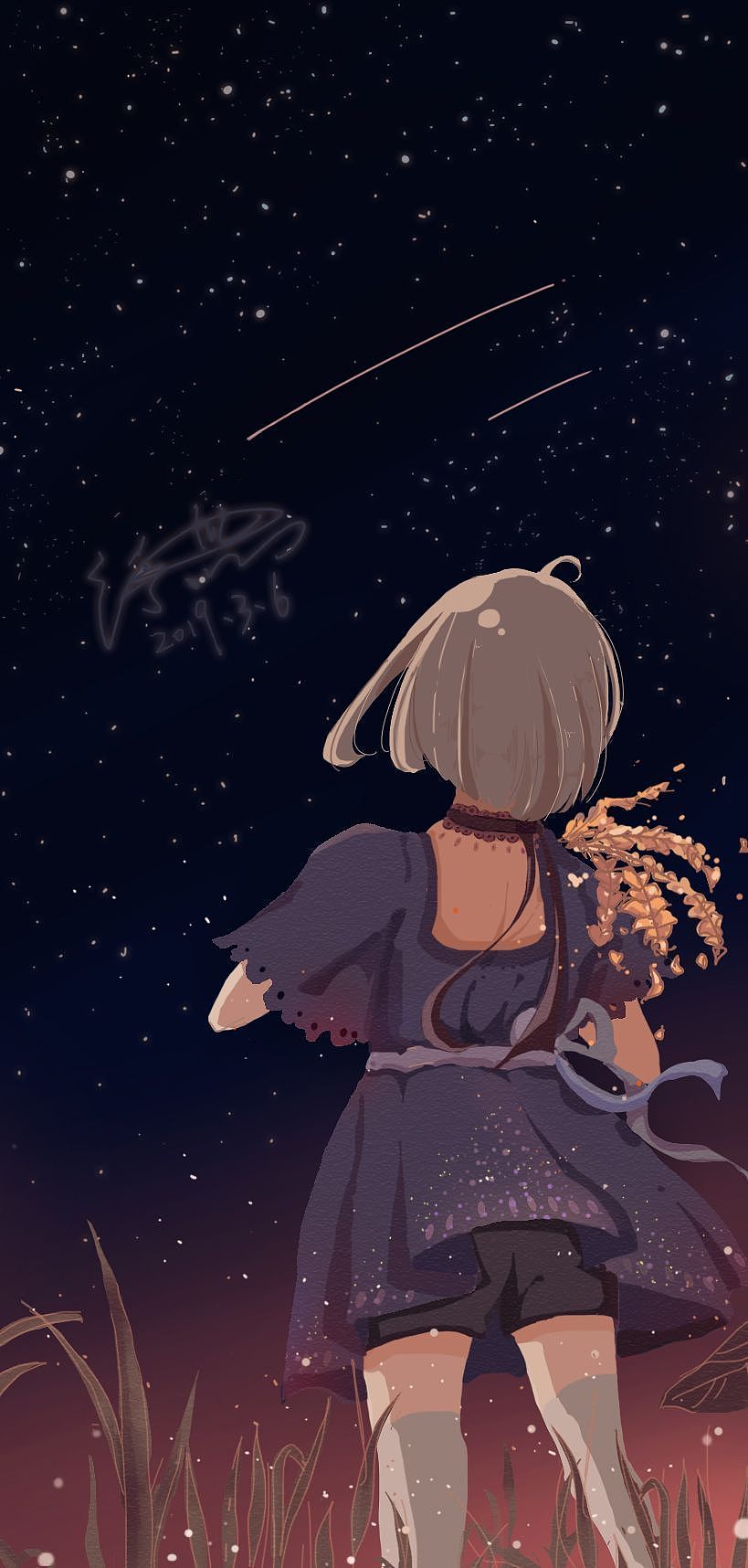 【手机壳】星空少女