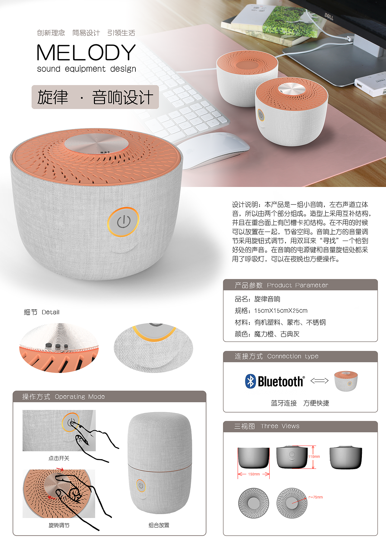 凹凸音响设计（图ZMjA0NTU5NTIw） - 电子产品 - 站酷设计师Z96201072原创素材 - 站酷ZCOOL