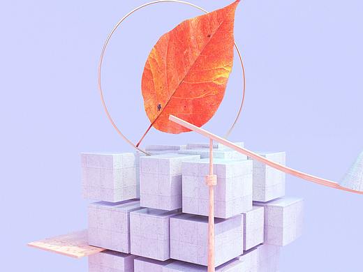 redshift渲染 一叶之秋