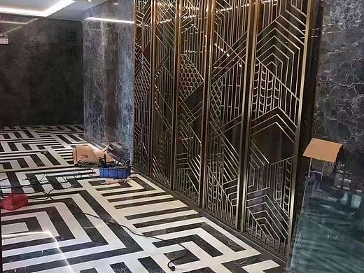 佛山众亿金属不锈钢屏风隔断