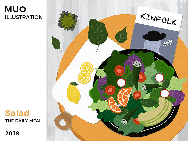 每日饮食-食物插画系列（图ZMTQ1NDM1Mjgw） - 商业插画 - 站酷设计师Muo_原创素材 - 站酷ZCOOL