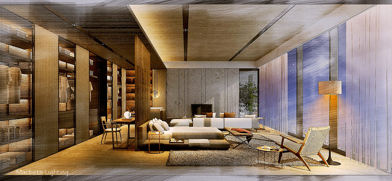高级会所灯光概念设计