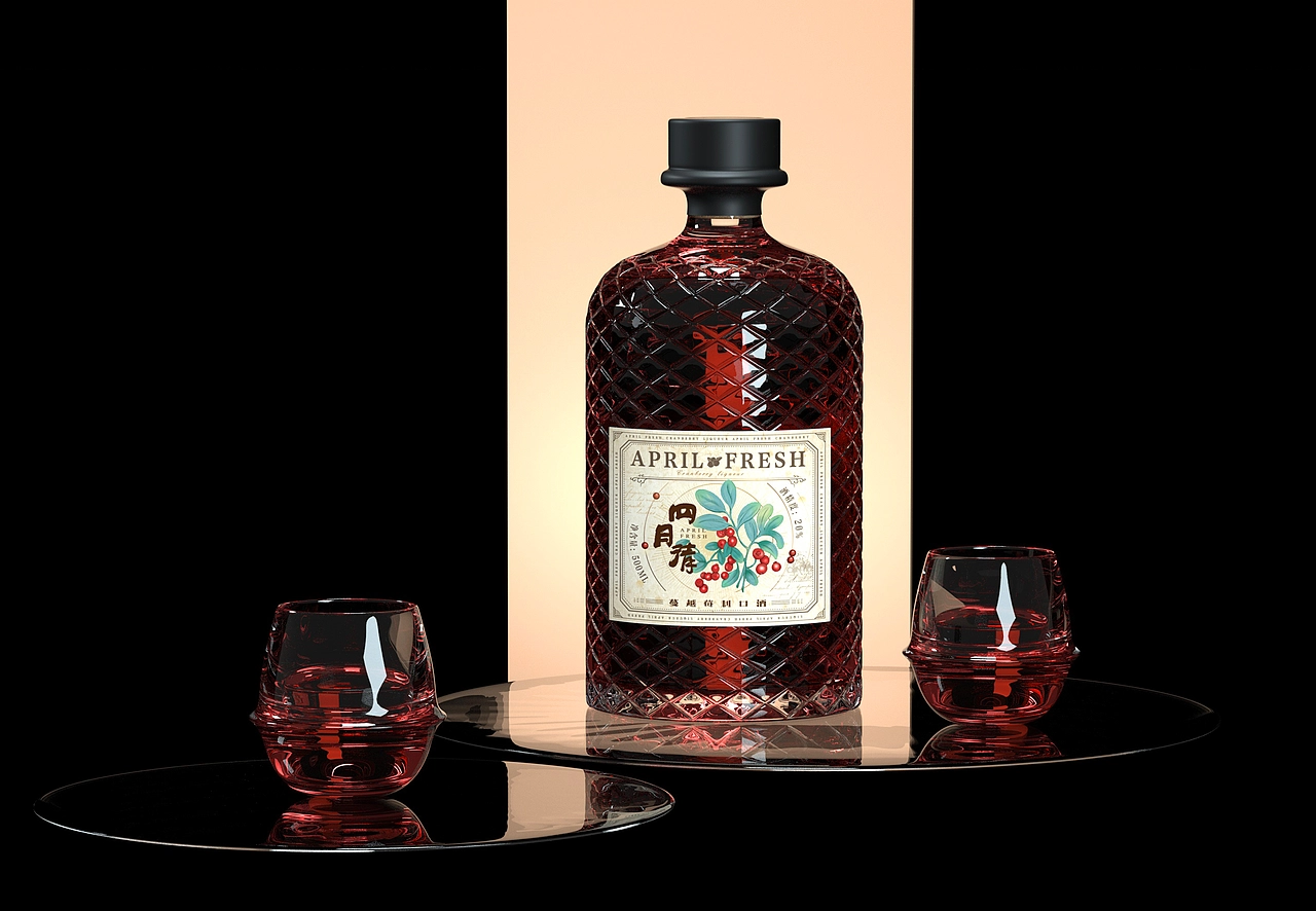 尚智&times;四月清 | 利口酒包装