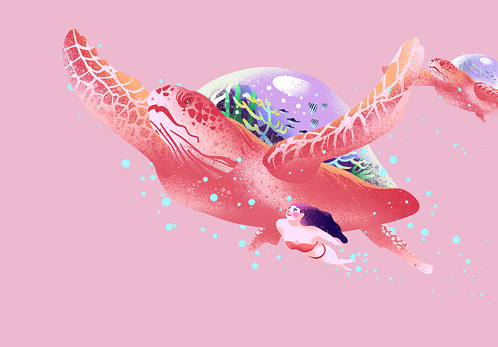 马克悲的海底世界（图ZMTk1ODQzMDAw） - 艺术插画 - 站酷设计师马克悲原创素材 - 站酷ZCOOL