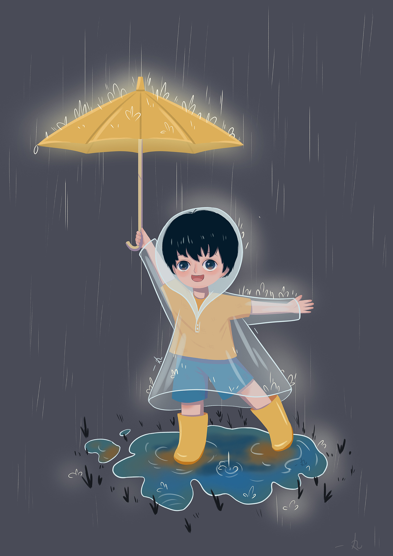 是下雨了吧