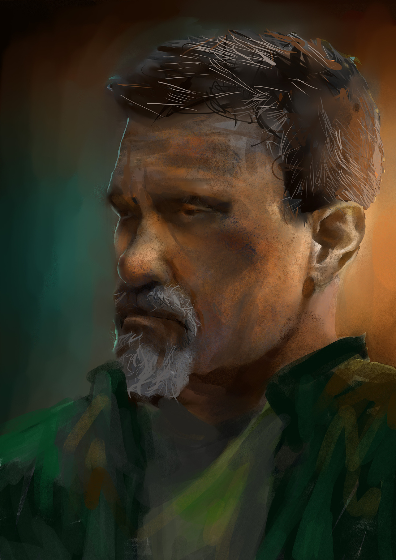 老头|插画|游戏原画|根号灵 - 原创作品 - 站酷 (zcool)